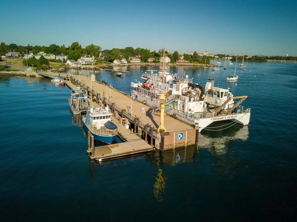 Marine Research Pier | University of New Hampshire
